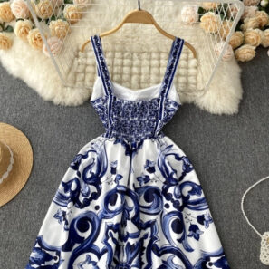 Vestido tipo blusa