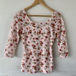 Blusa floreada